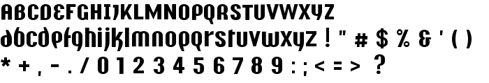 Y2K Analog Legacy font