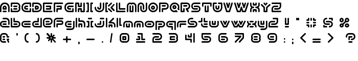 Y2k Subterran Express KG font