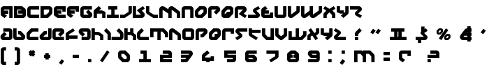 Yahren Bold font