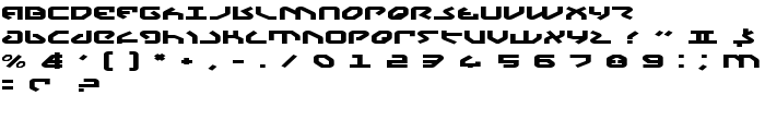 Yahren Expanded font