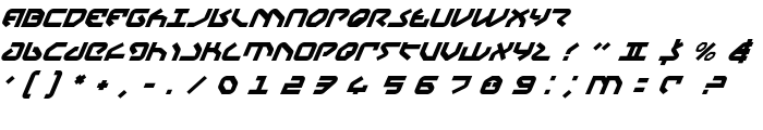 Yahren Italic font