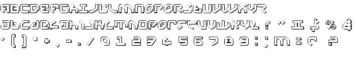 Yahren Shadow font