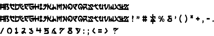 Yama Moto Condensed font