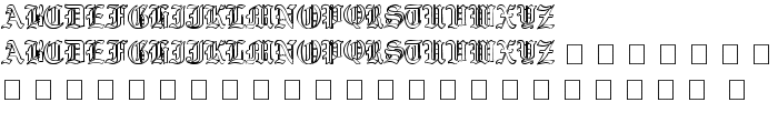 Ye Old Shire Outline font