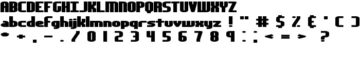 Yesterday BRK font