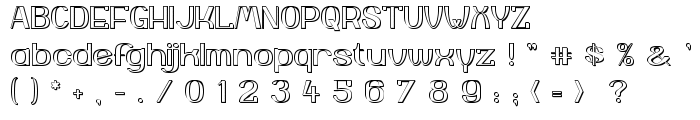 Yiggivoo Unicode 3D font