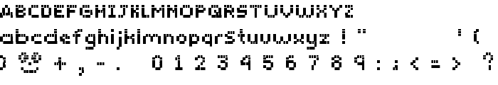 Yunapixel font