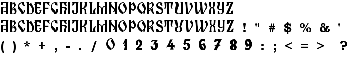 Zamolxis I font