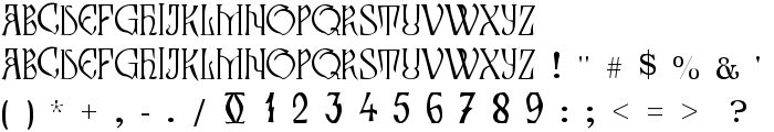 Zamolxis III font
