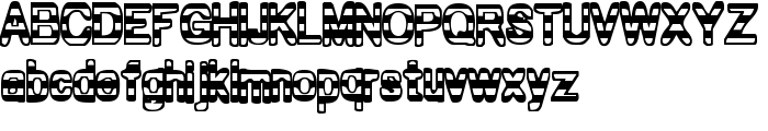 Zebra Parade font