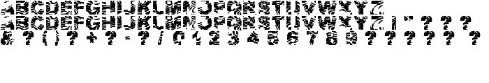 Zebra Ztripez font