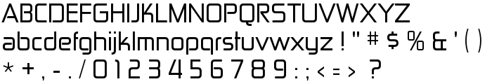 ZektonRg-Regular font