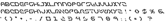 Zeta Sentry Bold Leftalic font