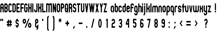 Zillah Modern Narrow font