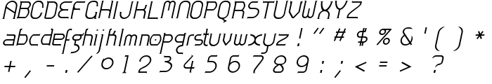 Zoloft-Italic font