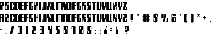 Zyborgs Condensed font