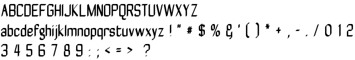 ZyphyteCondense font
