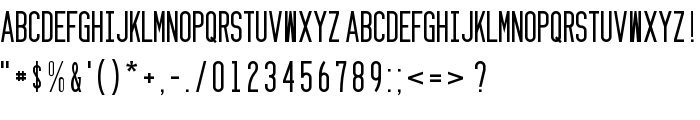 Zzyzx font